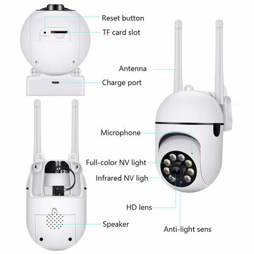 Wireless Security Surveillance PTZ Camera